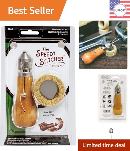 Heavy duty sewing awl set - awl, with